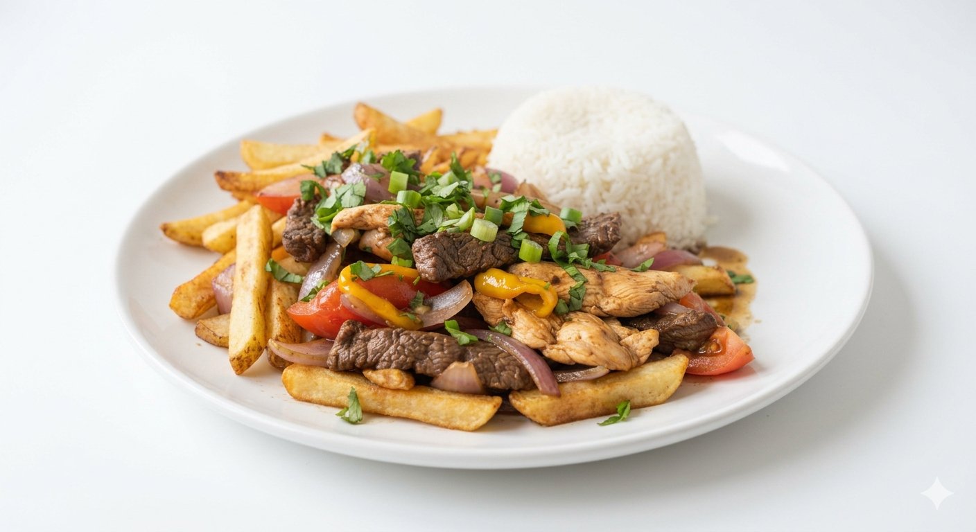 saltado dos sabores 