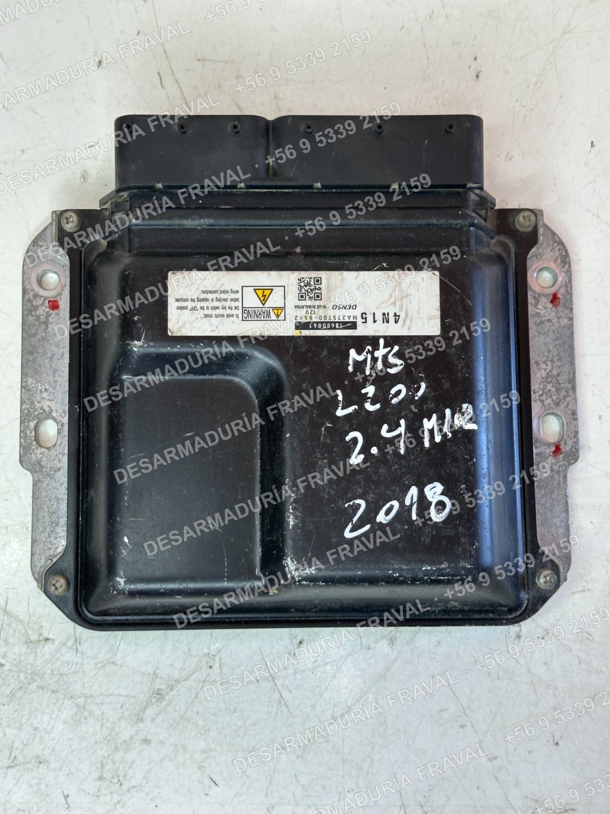 ECU (computadora) Mitsubishi L200 2.4 2016/2020