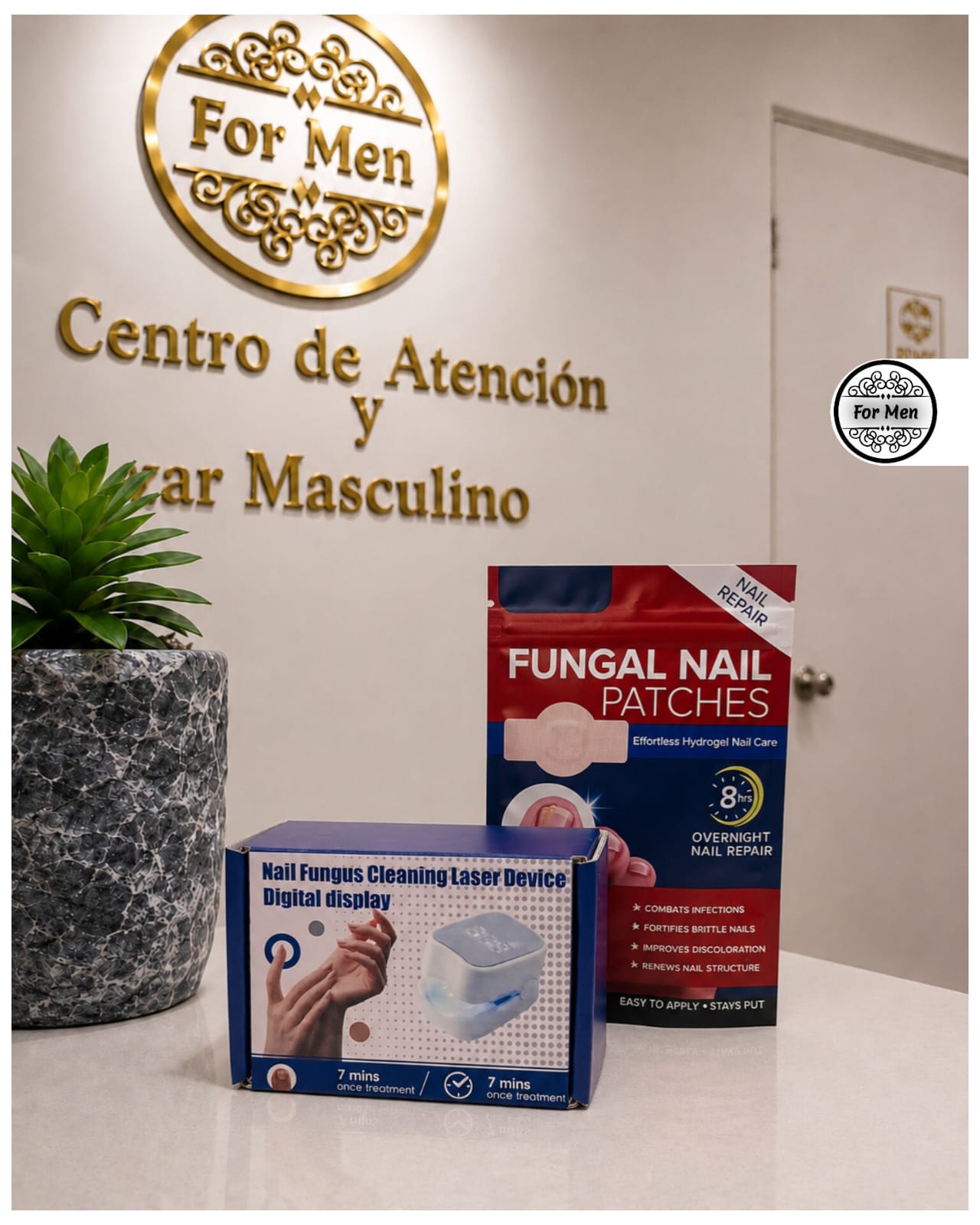 Kit para el cuidado de uñas con hongos