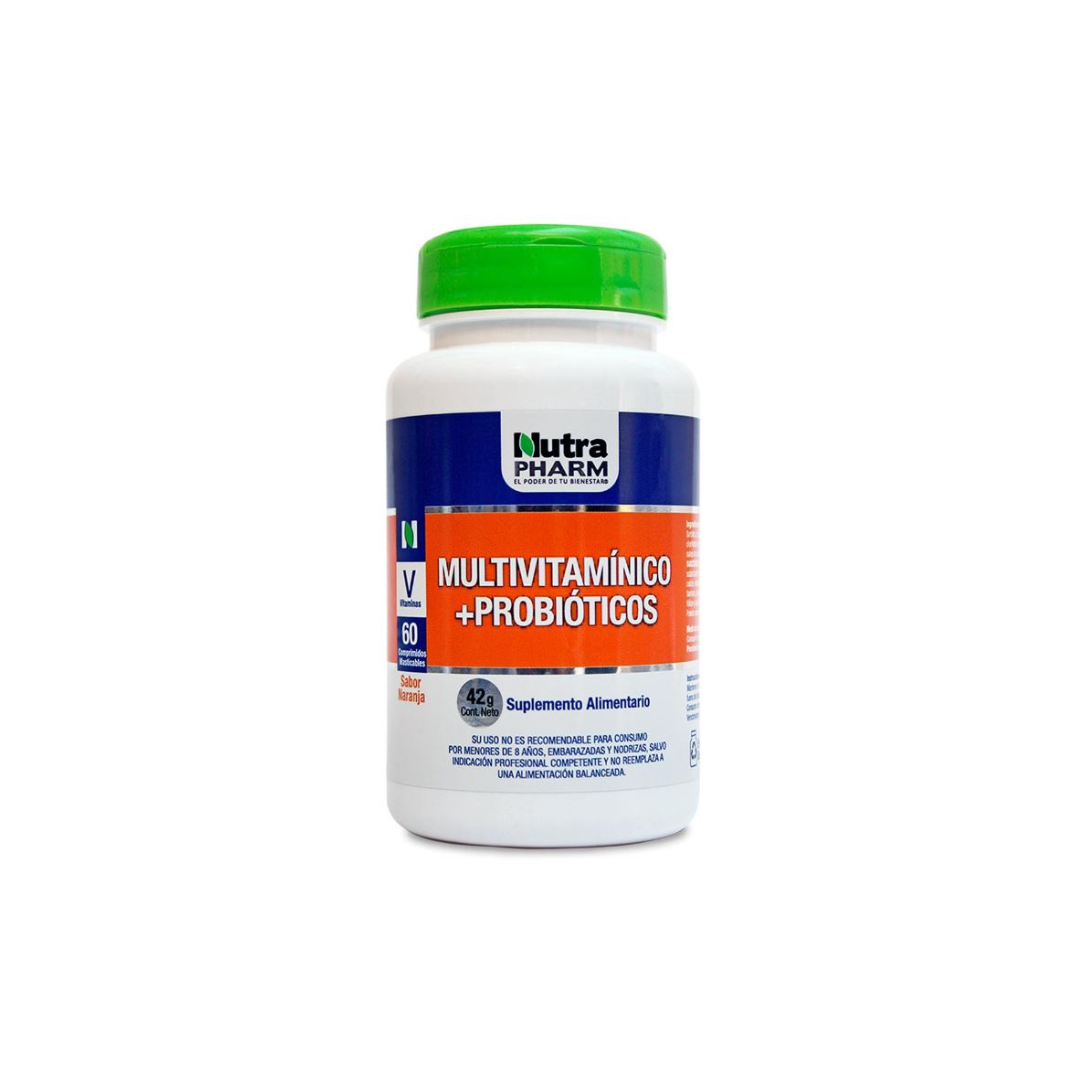 Multivitamínico + Probióticos - 60 Capsulas