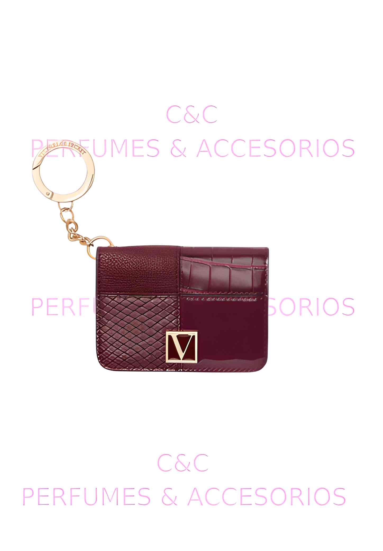 TARJETERO VICTORIA'S SECRET BURDEO