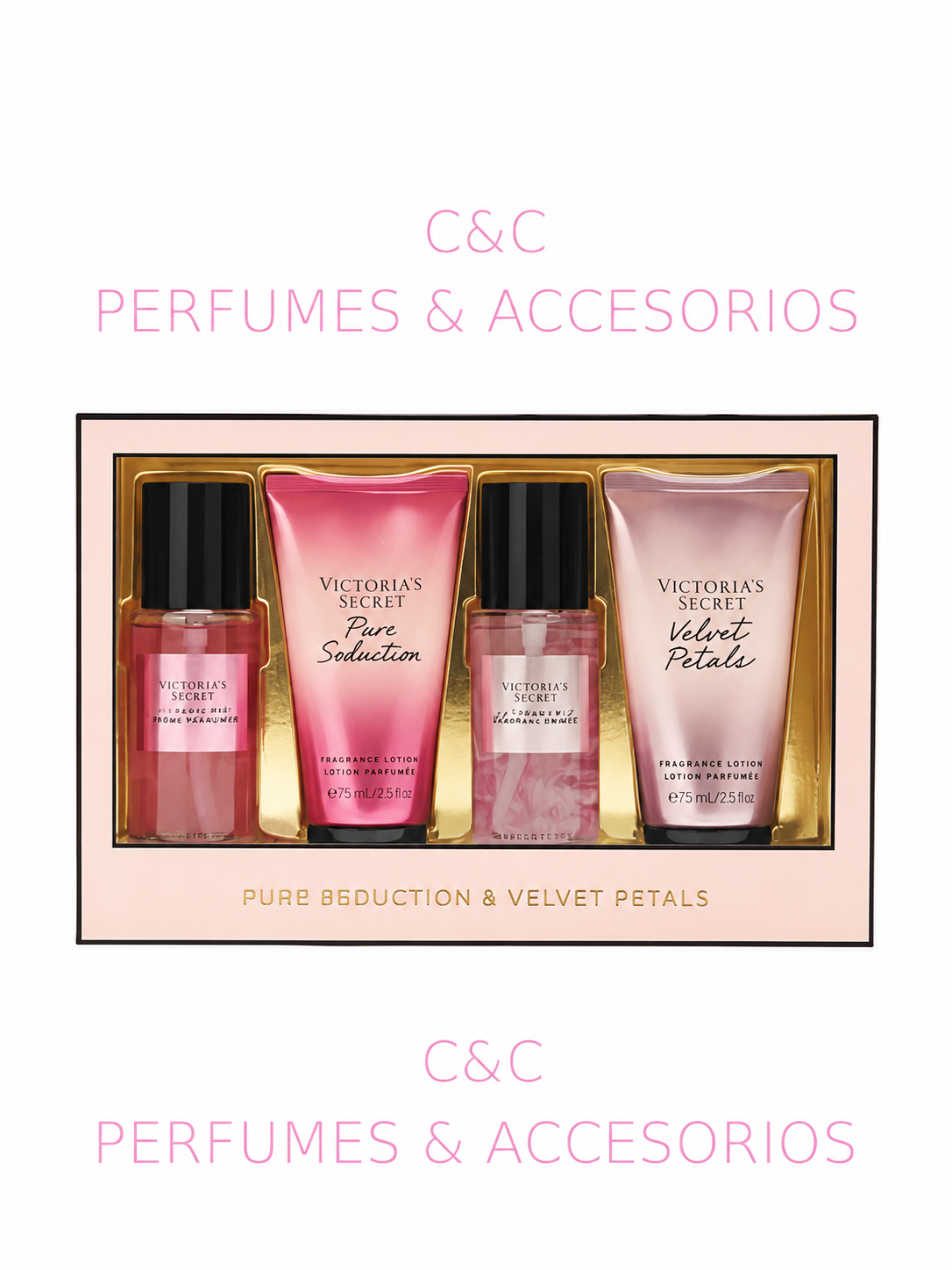 SET SPLASH PURE SEDUCTION & VELVET PETALS 