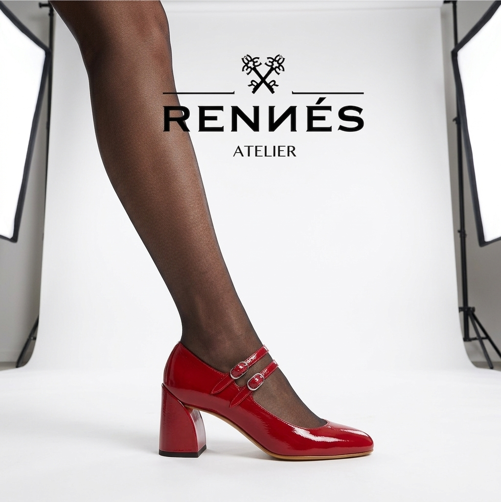 Zapatos Mary Jane RED