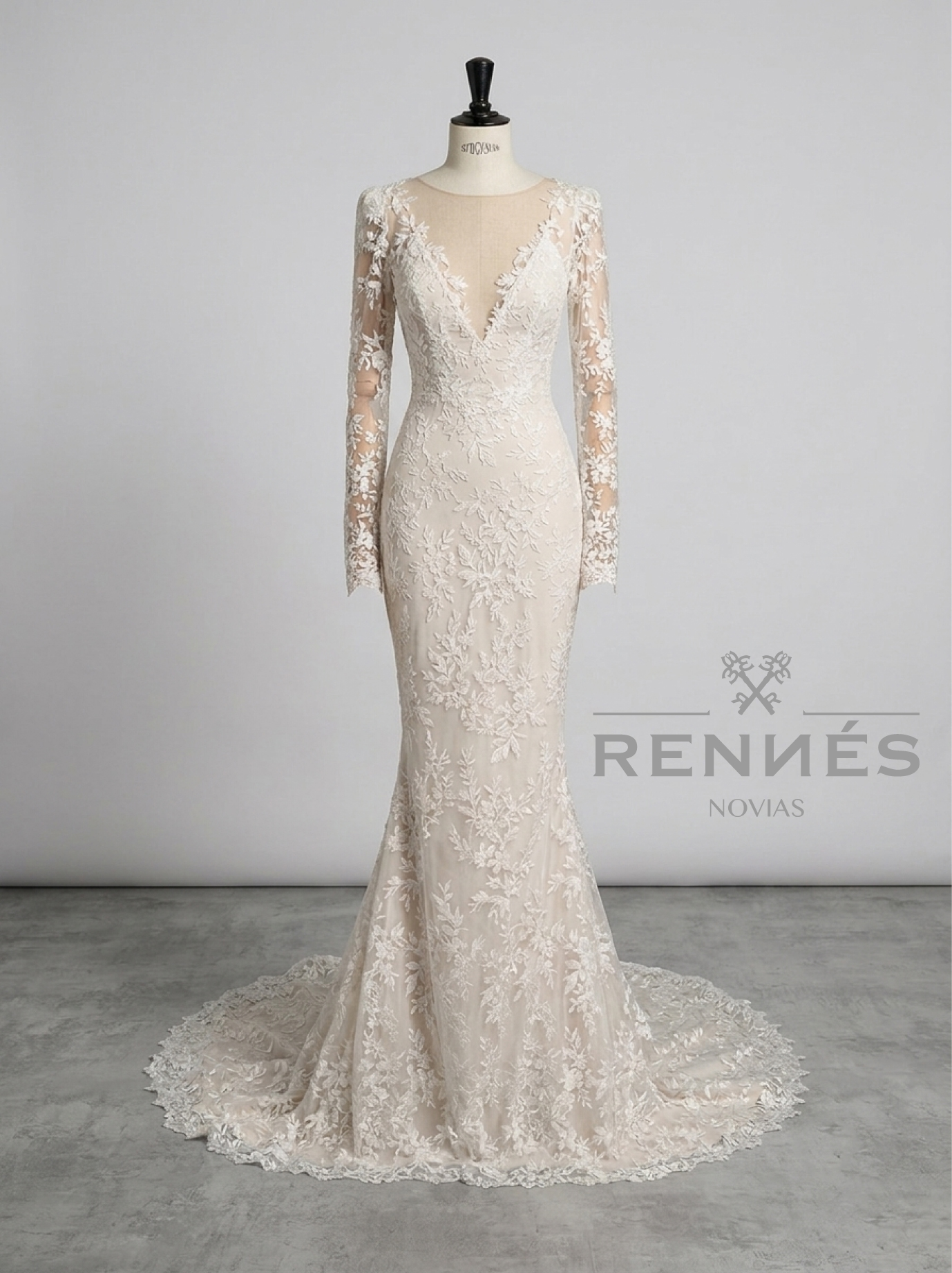 AMBER VESTIDO DE NOVIA CORTE SIRENA 